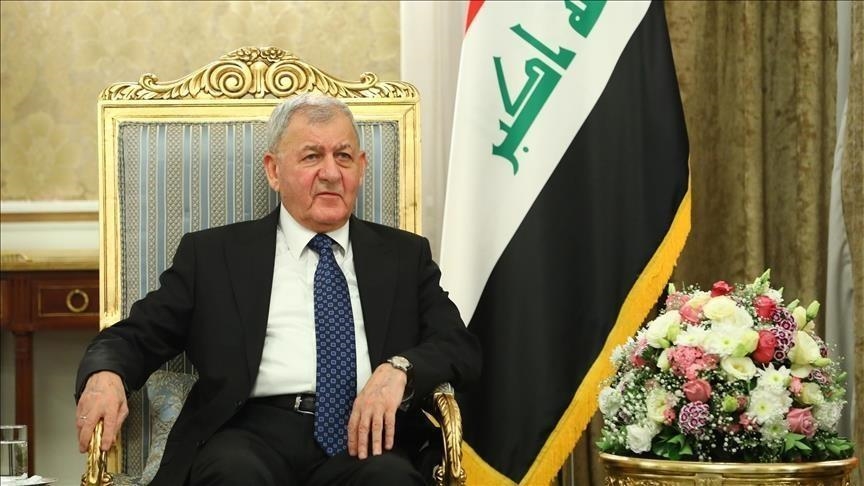 سەرکۆماری عێراق پیرۆزبایی خۆی ئاراستەی موجتەبا خامنەیی کرد بەبۆنەی ھەڵبژاردنی وەک ڕابەری نوێی ئێران