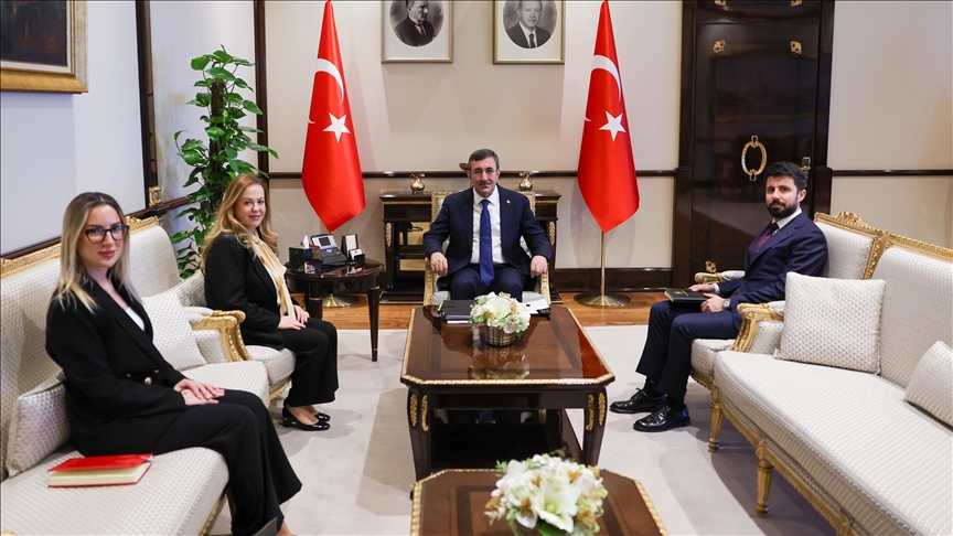 Zëvendëspresidenti i Turqisë Yilmaz priti ambasadorët e 4 vendeve  përfshirë atë të Shqipërisë