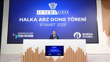 Borsa İstanbul'da gong Luxera GYO için çaldı