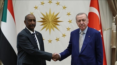 أردوغان يبحث مع البرهان الوضع الأمني في السودان 