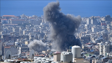 Lübnan'ın başkenti Beyrut'un Dahiye bölgesinde patlama meydana geldi 