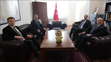 Kryetari i Partisë për Unitet të Madh nga Turqia, Destici, takon ambasadorin Ulusoy në Shkup