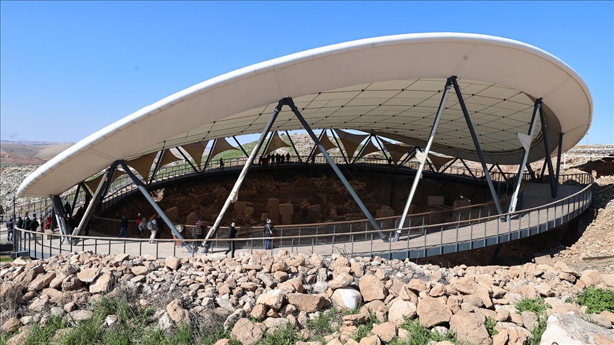 "Tarihin sıfır noktası" Göbeklitepe'yi 7 yılda 4 milyonu aşkın turist gezdi