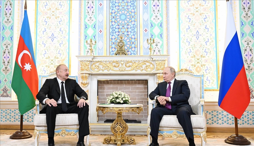 Azerbaijani, Russian presidents advocate speedy diplomatic resolution of Mideast crisis 