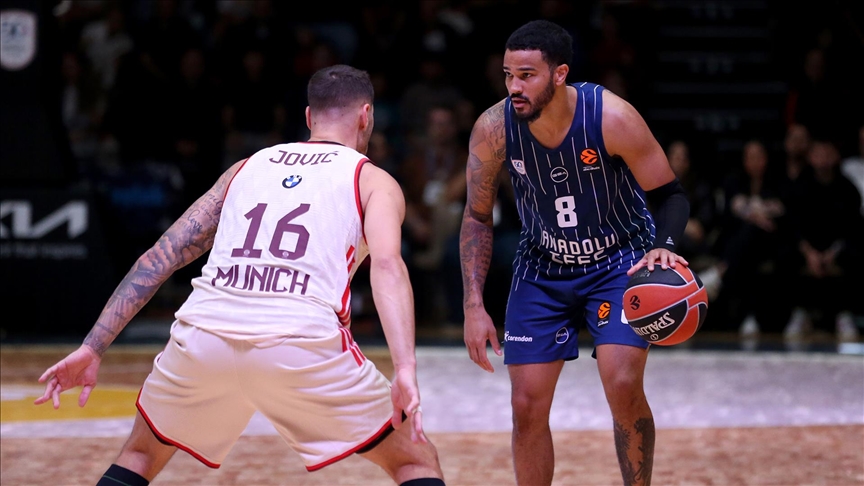 Anadolu Efes, Avrupa Ligi'nde yarın Bayern Münih'e konuk olacak