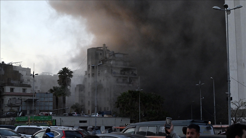 Армия Израиля нанесла удар по району Башура в центре Бейрута