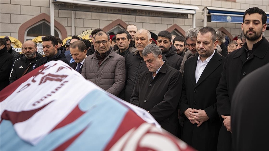 Trabzonspor Yardımcı Antrenörü Orhan Kaynak son yolculuğuna uğurlandı