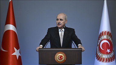 TBMM Başkanı Kurtulmuş: Birilerinin bölüp parçaladığı bu coğrafyayı derleyip toparlamak Türkiye’ye düşer