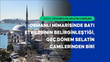 Boğaz siluetinin dikkati çeken yapılarından Dolmabahçe Camisi