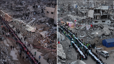 Gazze'de iftar sofraları yıllardır yıkımın gölgesinde kuruluyor