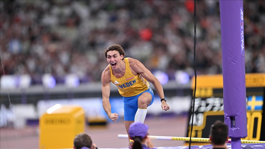 ألعاب قوى.. السويدي دوبلانتيس يحطم الرقم العالمي في القفز بالزانة