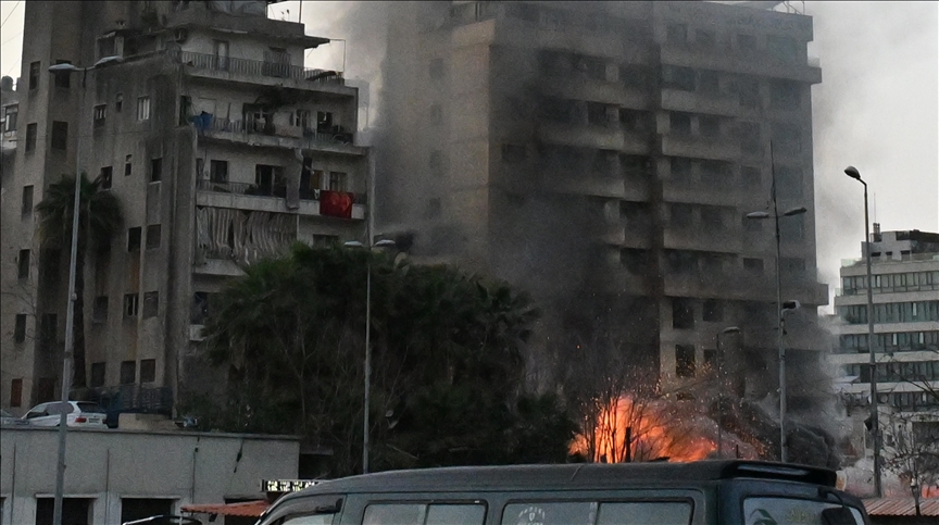 Israeli army carries out fresh airstrike on Lebanese capital following evacuation orders