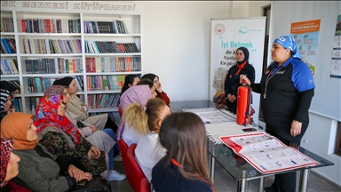 AFAD eğitimleriyle kadınlar afetlere karşı bilinçlendiriliyor