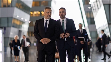 Turkish, Belgian foreign ministers discuss regional developments