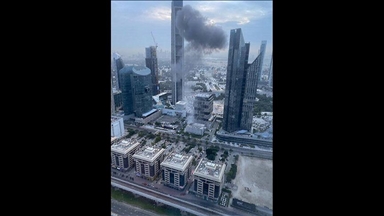 حملات پهپادی ایران به امارات؛ مرکز مالی دبی آتش گرفت