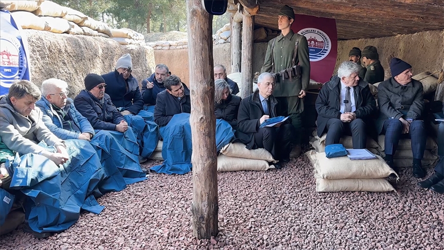  Birinci Dünya Savaşı'nda şehit düşen tıbbiyeliler Çanakkale'de anıldı