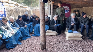  Birinci Dünya Savaşı'nda şehit düşen tıbbiyeliler Çanakkale'de anıldı