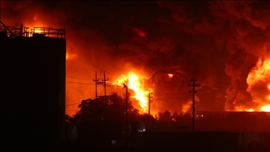 Drone strikes oil refinery in northern Iraq, triggering fire