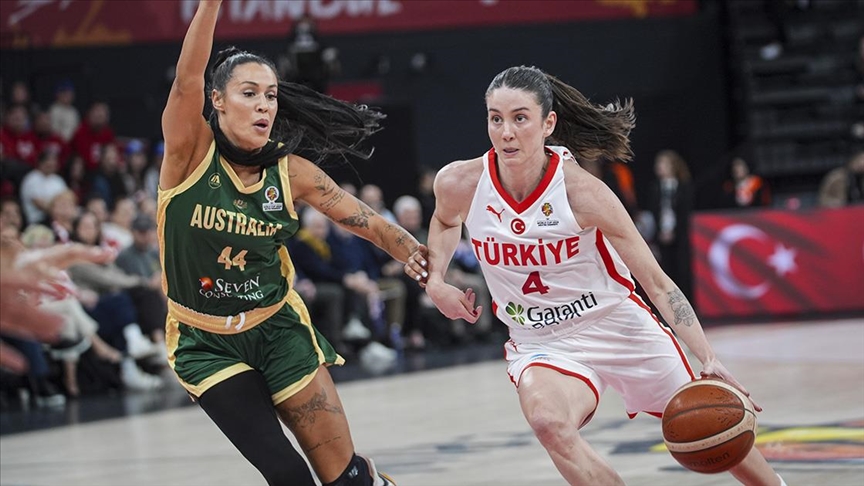 A Milli Kadın Basketbol Takımı, Avustralya'ya 77-74 mağlup oldu
