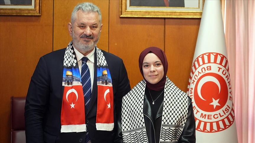 Gazzeli Meryem, Cumhurbaşkanı Erdoğan ile görüşme hayalini gerçekleştirdi