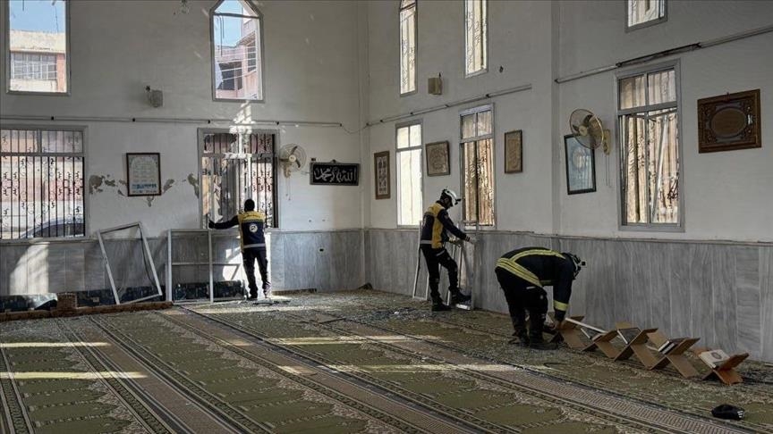 أضرار كبيرة بمسجد جنوبي لبنان إثر قصف إسرائيلي 