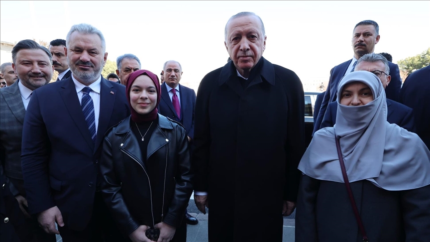 Gazzeli Meryem, Cumhurbaşkanı Erdoğan ile görüşme hayalini gerçekleştirdi