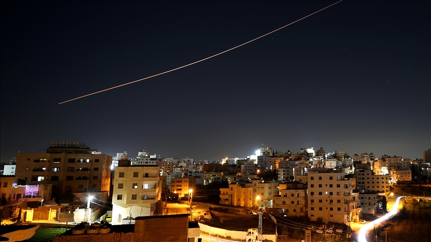 Loud explosions heard in central, northern West Bank after missile barrage from Iran: Anadolu correspondent