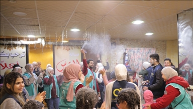 دمشق.. جمعيتان تركيتان تنظمان فعالية للأطفال في مخيم اليرموك