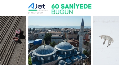 60 saniyede bugün (15 Mart 2026)