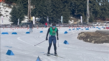 Türkiye'de ilk kez düzenlenen kış triatlonu Bolu'da yapıldı