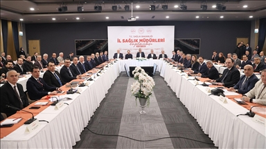 Bakan Memişoğlu, 81 ilin sağlık müdürleriyle bir araya geldi 