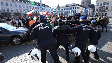 Clashes break out at International Quds Day protest in Brussels