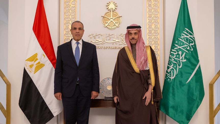 السعودية ومصر تبحثان جهود خفض التصعيد بالمنطقة