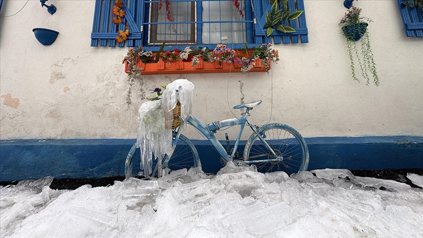 Erzurum, Ardahan, Ağrı ve Kars'ta aralıklarla kar etkili oluyor