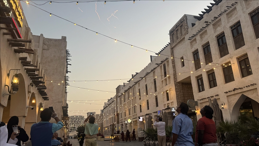 قطر تعلن اعتراض 13 صاروخا أطلقت من إيران الاثنين 