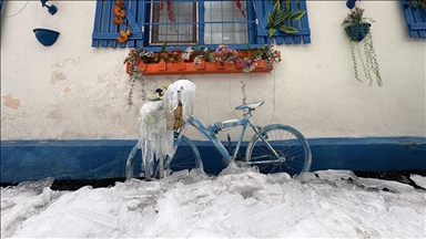 Erzurum, Ardahan, Ağrı ve Kars'ta aralıklarla kar etkili oluyor