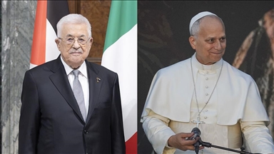 Palestinian president, Pope Leo discuss Middle East developments