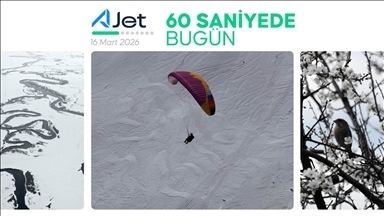 60 saniyede bugün (16 Mart 2026)