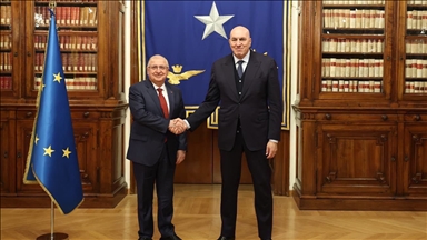 Bakan Güler, İtalya Savunma Bakanı Crosetto ile bir araya geldi