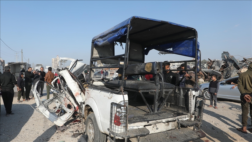 Gaza : 2 Palestiniens tués, 10 blessés dans une frappe israélienne malgré le cessez-le-feu