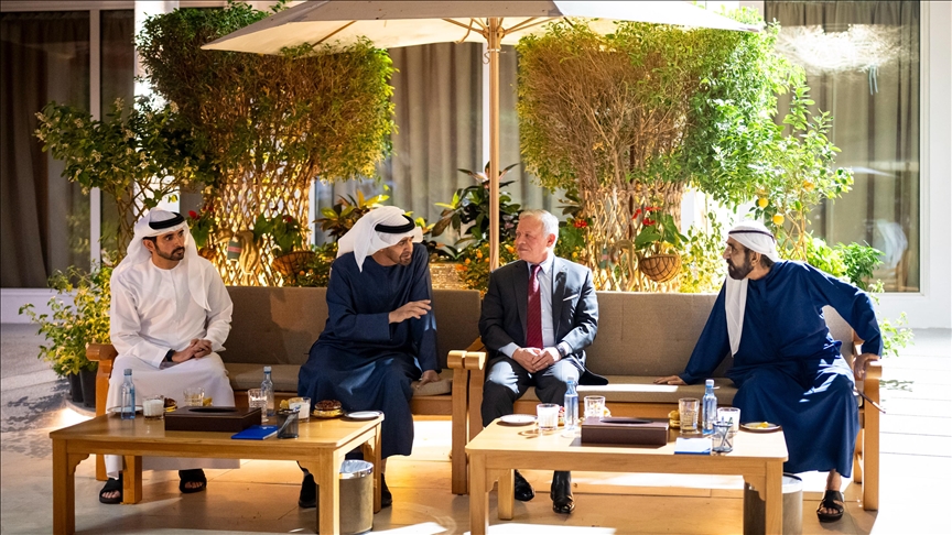 الأردن والإمارات يبحثان التطورات الإقليمية وخفض التصعيد