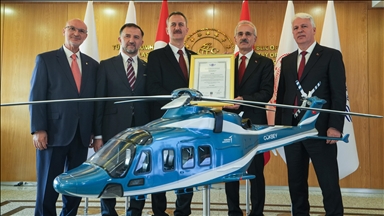 GÖKBEY Helikopteri Sertifika Teslim Töreni gerçekleştirildi