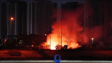 Fire erupts near US Embassy in Iraqi capital after drone attack