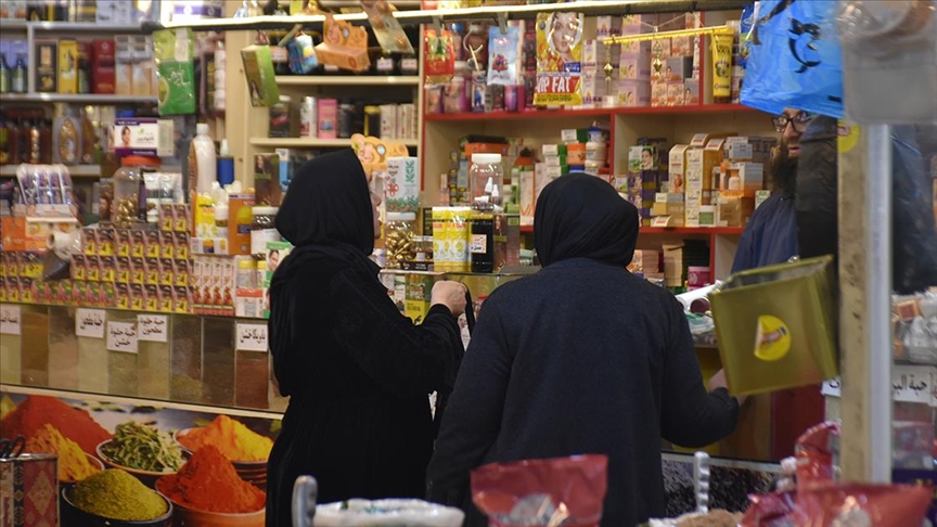 Kerkük'te Ramazan Bayramı öncesi çarşı ve pazarlar hareketlendi