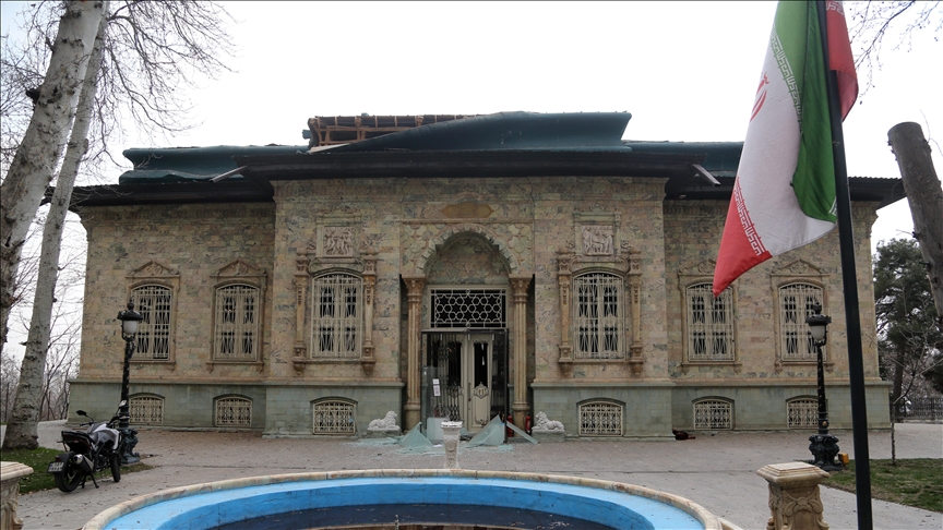 أضرار جسيمة في قصر سعد آباد التاريخي بطهران