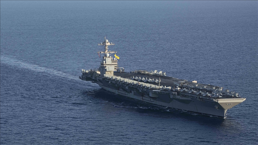 Yunan basınına göre ABD uçak gemisi "USS Gerald R. Ford" Suda Deniz Üssü'ne gidecek