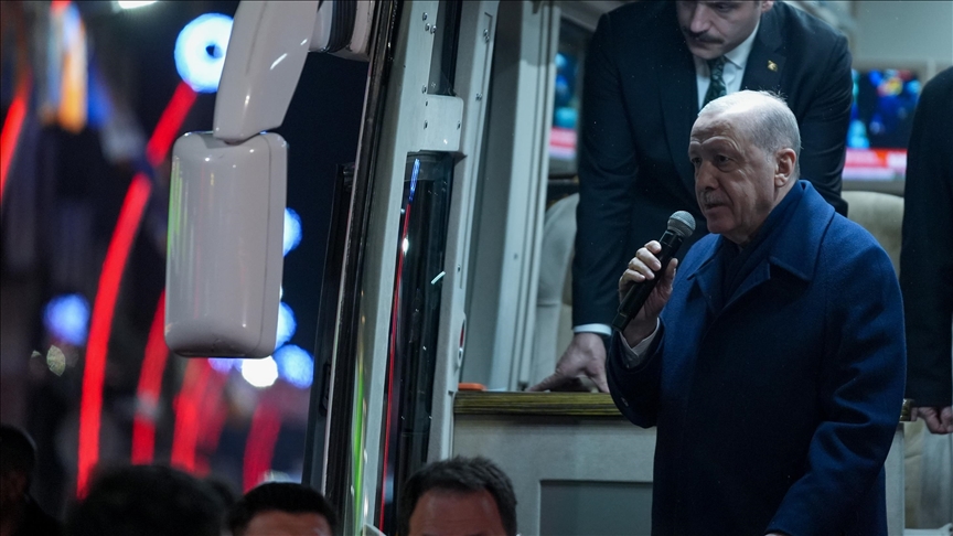 **Rize'de Cumhurbaşkanı Erdoğan'ın Konuşması**