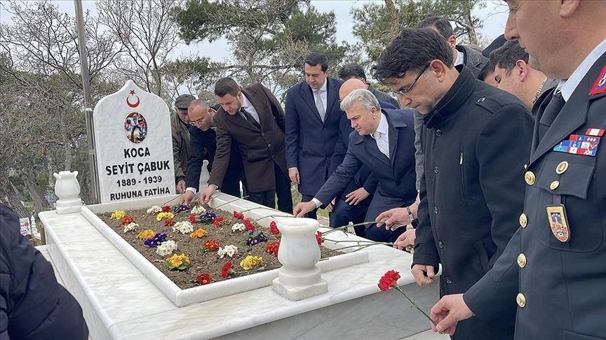 Çanakkale Savaşı kahramanı Seyit Onbaşı zaferin 111. yılında anıldı