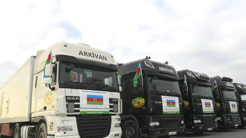 Азербайджан отправил в Иран очередную партию гумпомощи