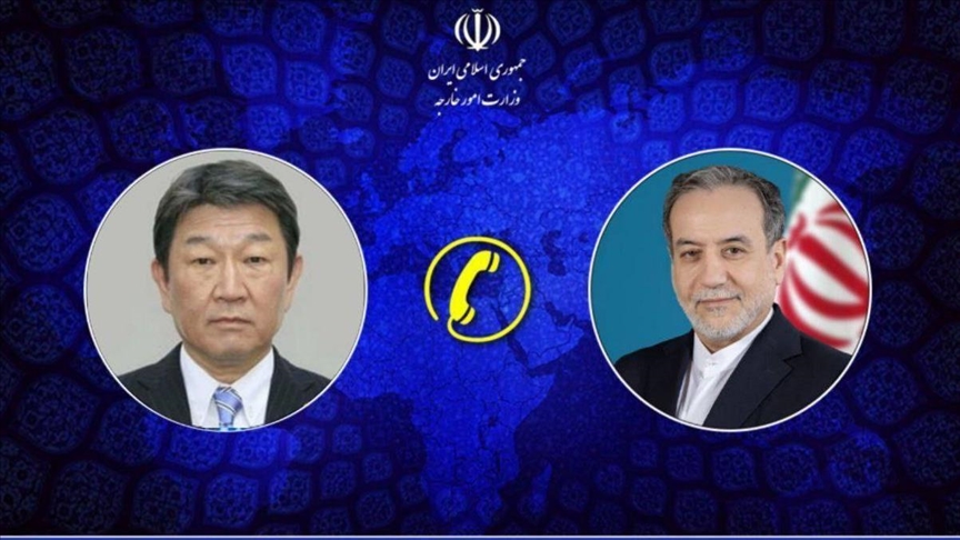 گفت‌وگوی وزرای خارجه ایران و ژاپن درباره تحولات منطقه